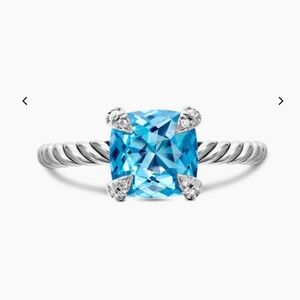 David Yurman Blue Chatelane Ring